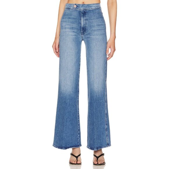 NWT Mother The Tab Roller Skimp in From Out of Town Stretch Jeans 26 - Picture 9 of 11